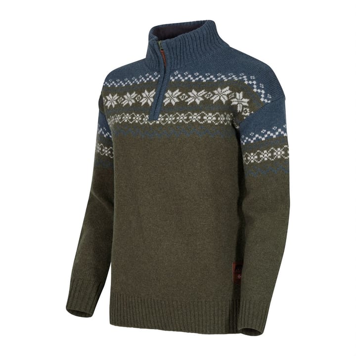 Gridarmor Women's Snøkrystall Ullgenser Winter Moss Gridarmor Gridarmor Women's Snøkrystall Ullgenser Winter Moss Gridarmor