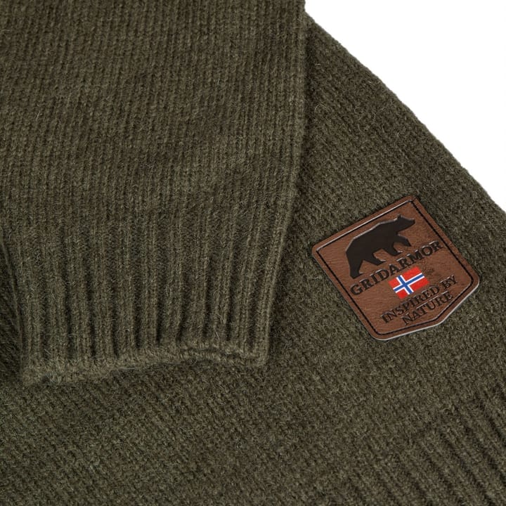 Gridarmor Women's Snøkrystall Ullgenser Winter Moss Gridarmor Gridarmor Women's Snøkrystall Ullgenser Winter Moss Gridarmor