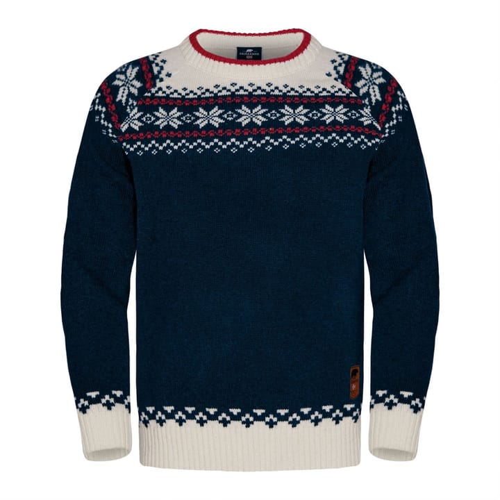 Gridarmor Men's Snøkrystall Ullgenser Navy Blazer Gridarmor Gridarmor Men's Snøkrystall Ullgenser Navy Blazer Gridarmor