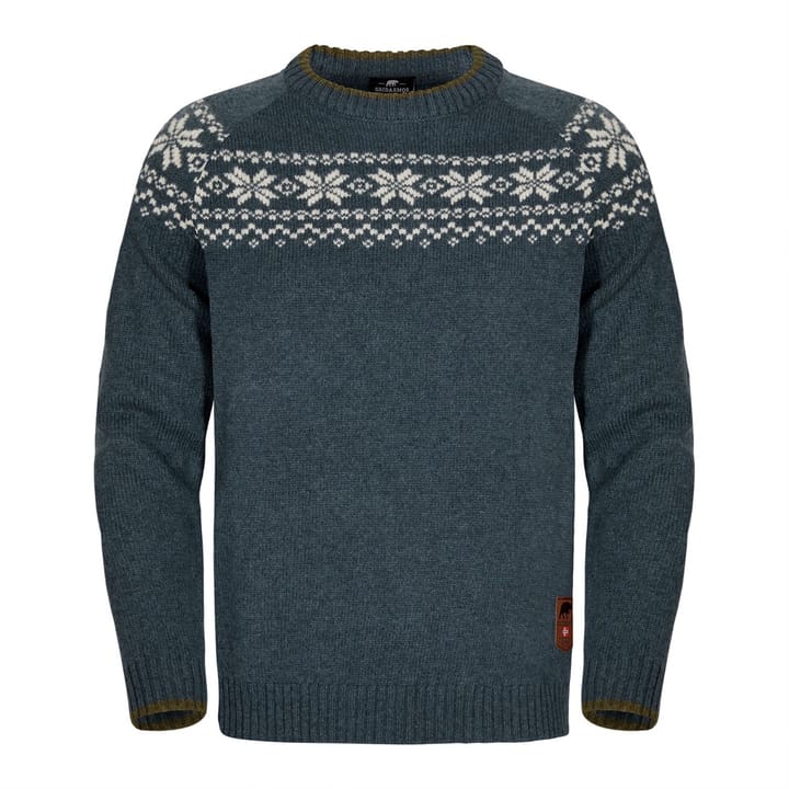 Gridarmor Men's Snøkrystall Ullgenser Dark Slate Gridarmor Gridarmor Men's Snøkrystall Ullgenser Dark Slate Gridarmor