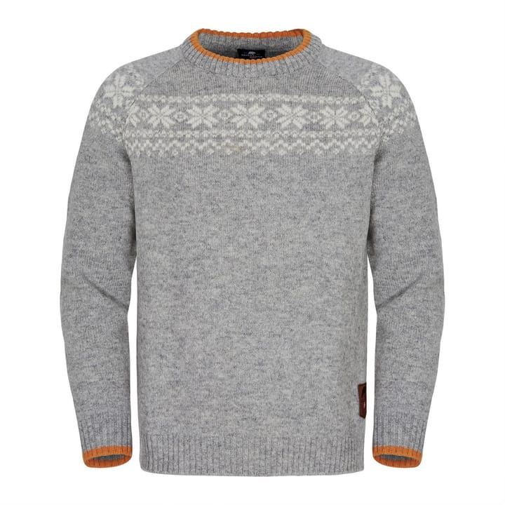 Gridarmor Men's Snøkrystall Ullgenser Grey Melange Gridarmor Gridarmor Men's Snøkrystall Ullgenser Grey Melange Gridarmor