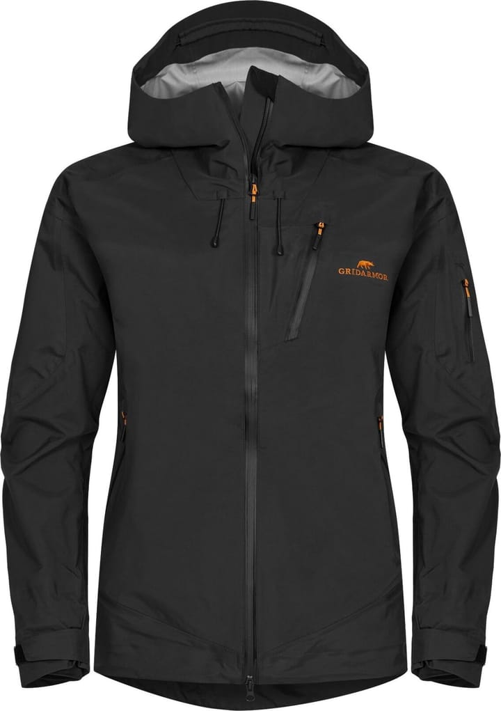 Gridarmor Storfosna 3l Shelljacket Wmn Jet Black Gridarmor