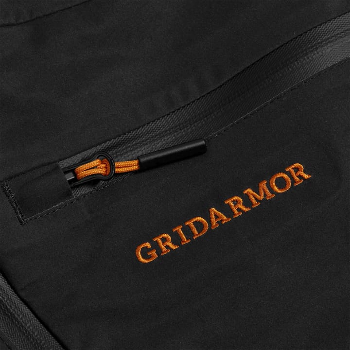 Gridarmor Women's Storfosna 3-Layer Shell Pants Side Zip Jet Black Gridarmor