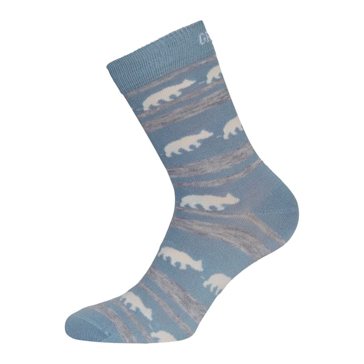 Gridarmor Striped Bear Merino Socks Blue Shadow Gridarmor