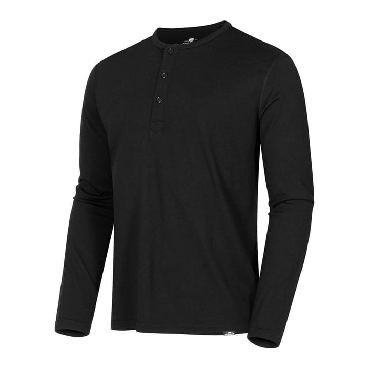 Men's Ulvik Wool Top Black Beauty Gridarmor