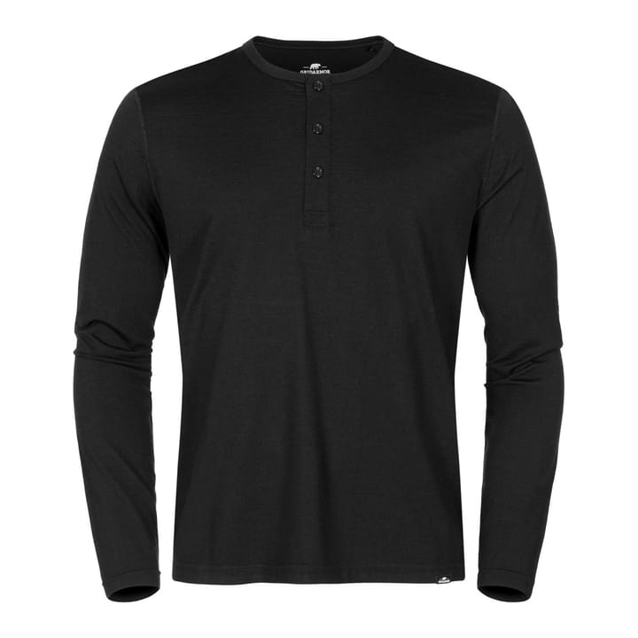 Men's Ulvik Wool Top Black Beauty Gridarmor