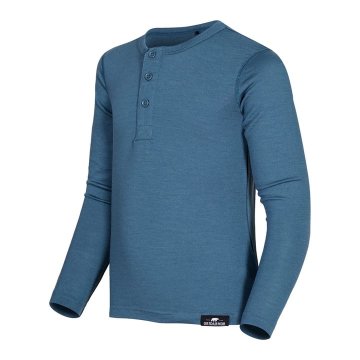 Gridarmor Ulvik Wool Top Kids Indian Teal Gridarmor Gridarmor Ulvik Wool Top Kids Indian Teal Gridarmor