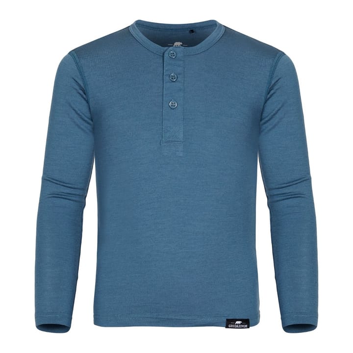 Gridarmor Ulvik Wool Top Kids Indian Teal Gridarmor Gridarmor Ulvik Wool Top Kids Indian Teal Gridarmor