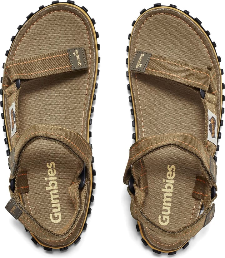 Gumbies Unisex Tracker Sandals Khaki Gumbies