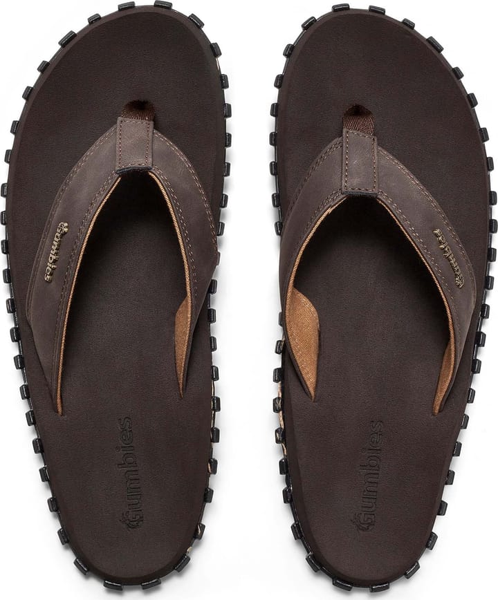 Gumbies Vegovert Flip-Flops Brown Gumbies