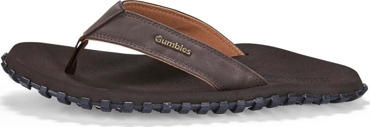 Gumbies Vegovert Flip-Flops Brown Gumbies