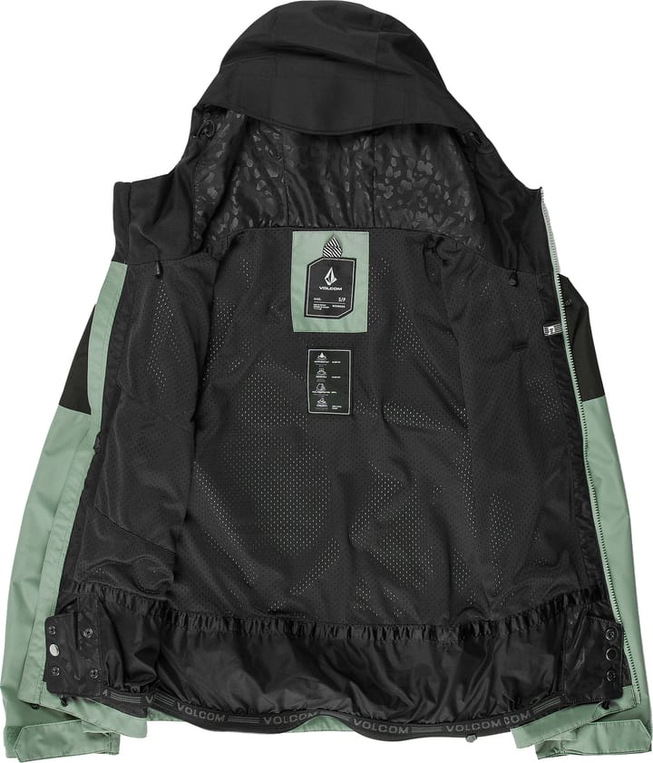 Volcom Women's Revna 20K Shell Jacket Lichen Green Volcom
