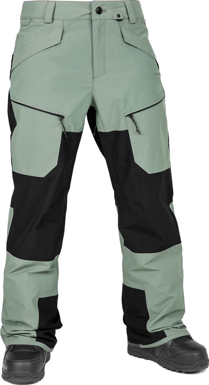 Volcom Women's Stone Mica 20K Pant Lichen Green Volcom