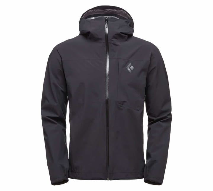 Black Diamond Men's FineLine Stretch Rain Shell Black Black Diamond Black Diamond Men's FineLine Stretch Rain Shell Black Black Diamond