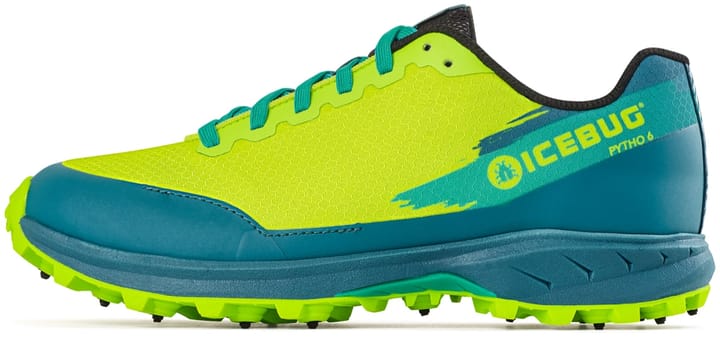 Icebug Men's Pytho6 BUGrip Lime/Mint Icebug