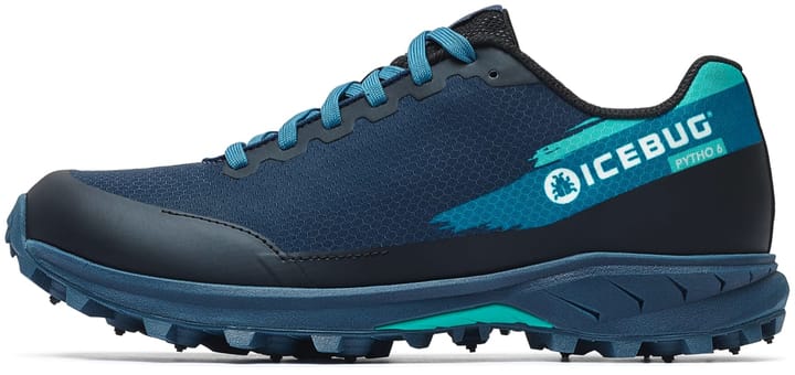 Icebug Women's Pytho6 BUGrip Dark Blue/Mint Icebug Icebug Women's Pytho6 BUGrip Dark Blue/Mint Icebug