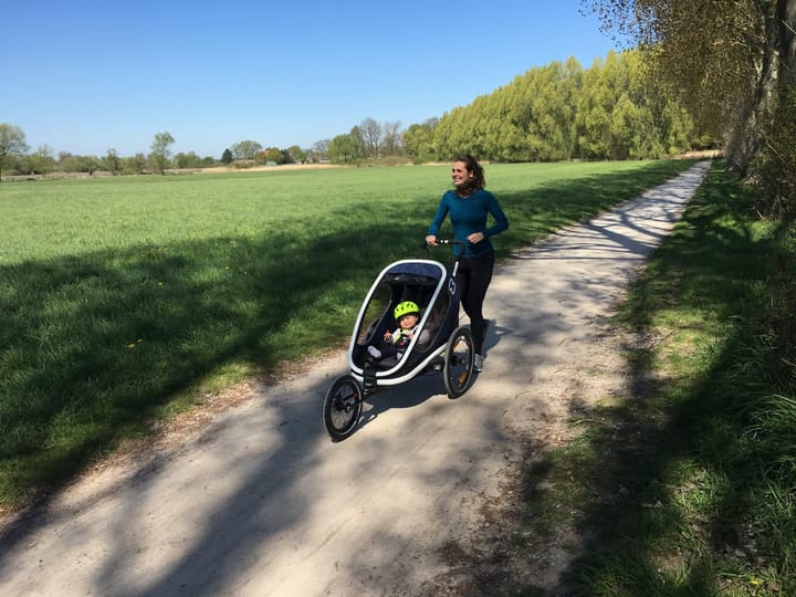Hamax Outback Incl. Bicycle Arm & Stroller Navy Hamax Hamax Outback Incl. Bicycle Arm & Stroller Navy Hamax