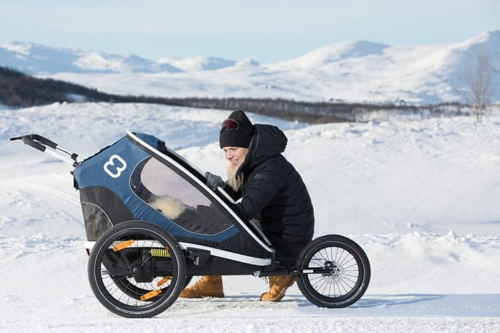 Hamax Outback Incl. Bicycle Arm & Stroller Navy Hamax Hamax Outback Incl. Bicycle Arm & Stroller Navy Hamax