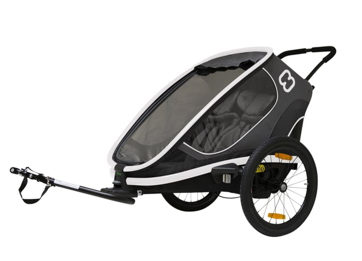 Hamax Outback (Incl. Bicycle Arm & Stroller Wheel) - Reclining Grey Hamax Hamax Outback (Incl. Bicycle Arm & Stroller Wheel) - Reclining Grey Hamax