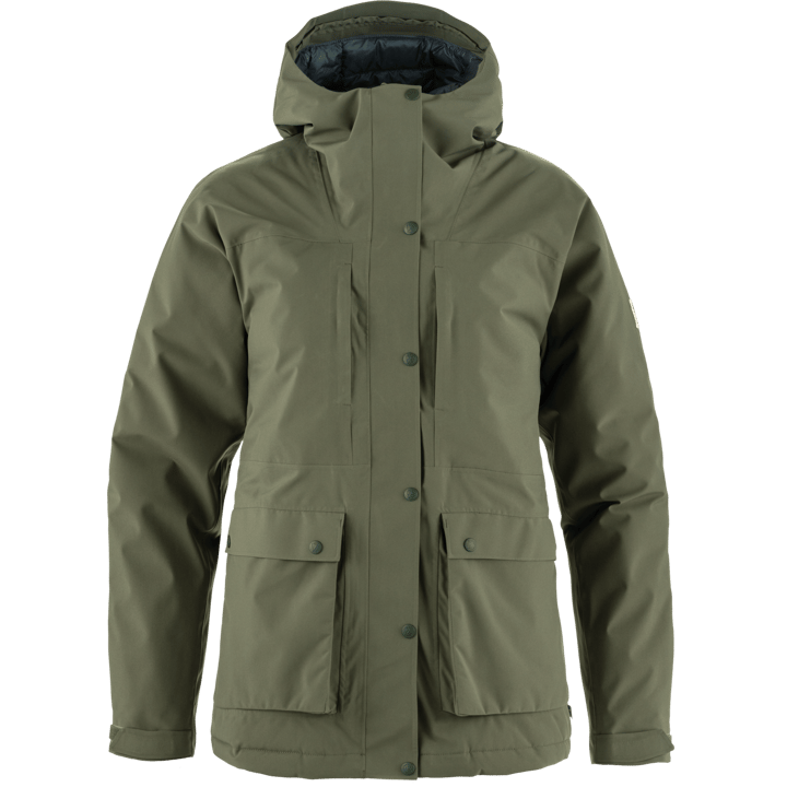 Fjällräven Women's Hc Hydratic Padded Jacket Laurel Green Fjällräven
