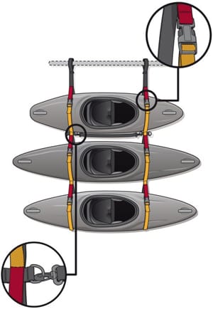 HF Xpress Boat Rack HF