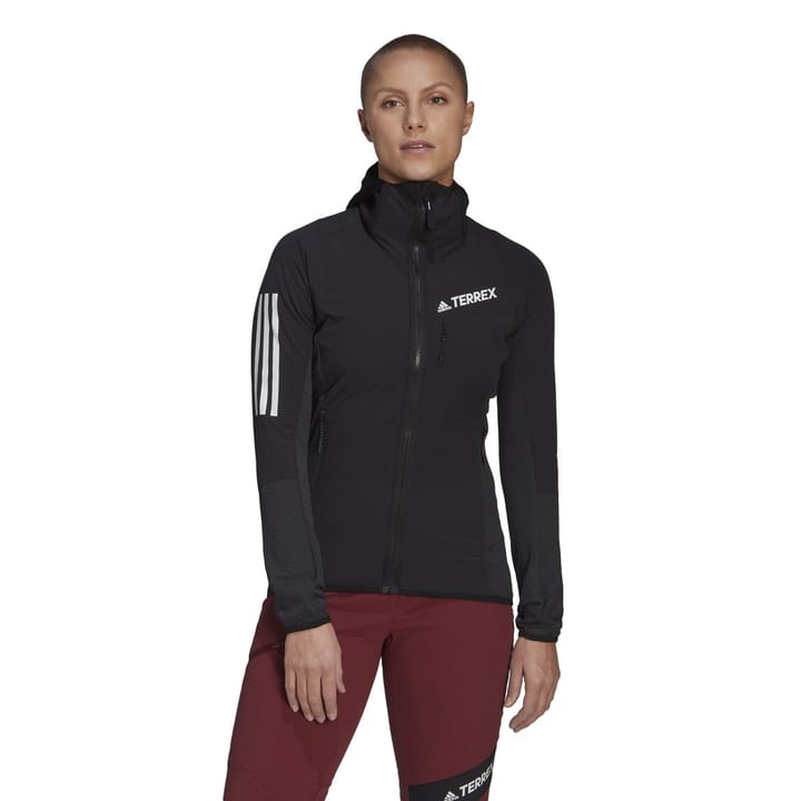 Adidas Women's Techrock Flooce Wind Hooded Jacket Black Adidas Adidas Women's Techrock Flooce Wind Hooded Jacket Black Adidas