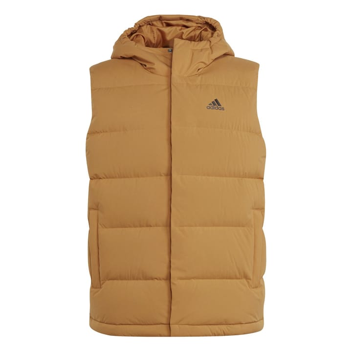 Adidas Men's Helionic Hooded Down Vest Mesa Adidas Adidas Men's Helionic Hooded Down Vest Mesa Adidas