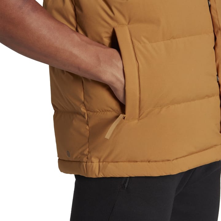 Adidas Men's Helionic Hooded Down Vest Mesa Adidas Adidas Men's Helionic Hooded Down Vest Mesa Adidas