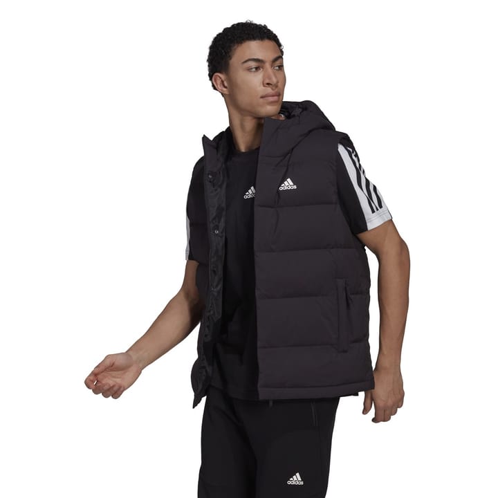 Adidas Men's Helionic Hooded Down Vest Black Adidas Adidas Men's Helionic Hooded Down Vest Black Adidas