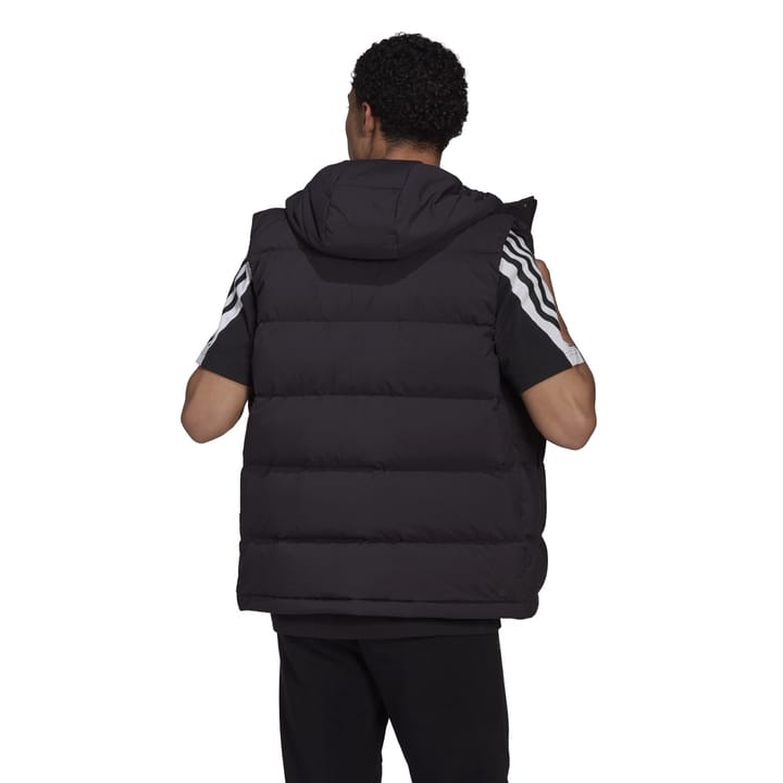 Adidas Men's Helionic Hooded Down Vest Black Adidas Adidas Men's Helionic Hooded Down Vest Black Adidas