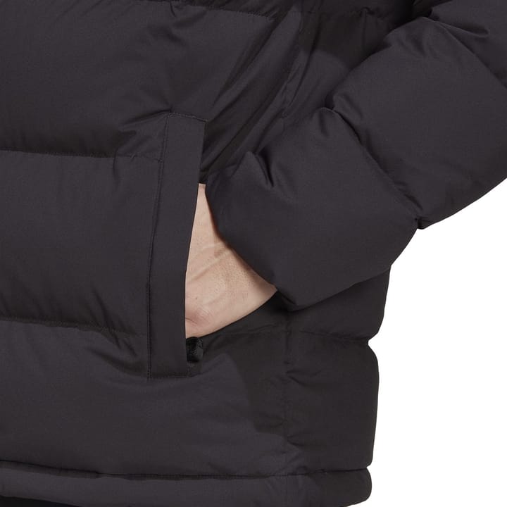 Adidas Men's Helionic Hooded Down Jacket Black Adidas Adidas Men's Helionic Hooded Down Jacket Black Adidas