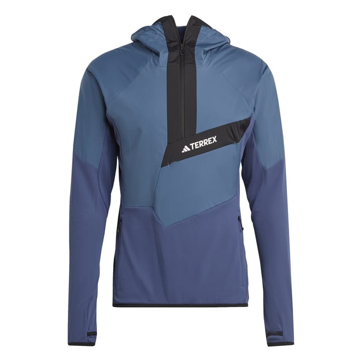 Adidas Men's Techrock Ultralight 1/2-Zip Hooded Fleece Jacket Wonste Adidas Adidas Men's Techrock Ultralight 1/2-Zip Hooded Fleece Jacket Wonste Adidas