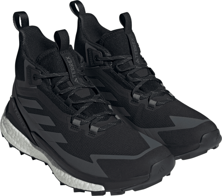 Adidas Men's Terrex Free Hiker GORE-TEX Hiking Shoes 2.0 Core Black/White/Grey Three Adidas