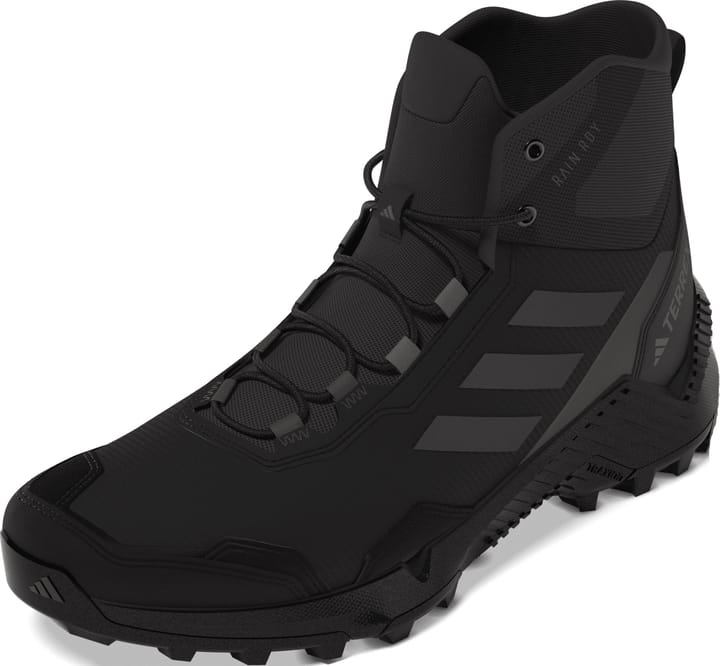 Adidas Men's Eastrail 2.0 Mid RAIN.RDY Hiking Shoes Core Black/Carbon/Grey Five Adidas