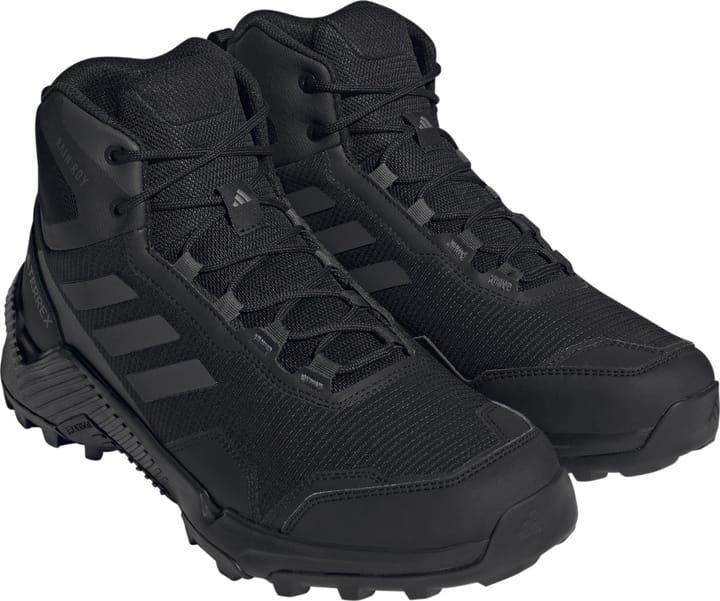 Adidas Men's Eastrail 2.0 Mid RAIN.RDY Hiking Shoes Core Black/Carbon/Grey Five Adidas