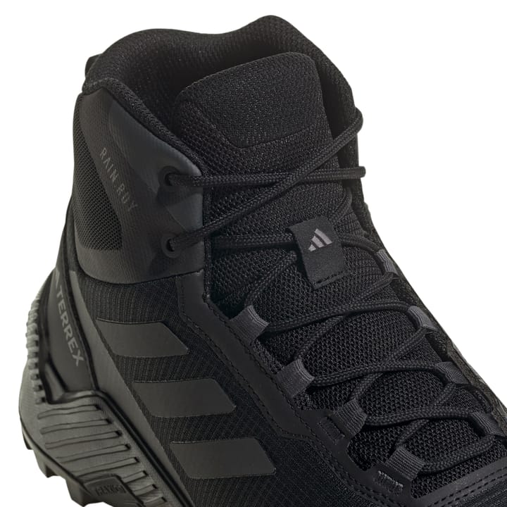 Adidas Men's Eastrail 2.0 Mid RAIN.RDY Hiking Shoes Core Black/Carbon/Grey Five Adidas