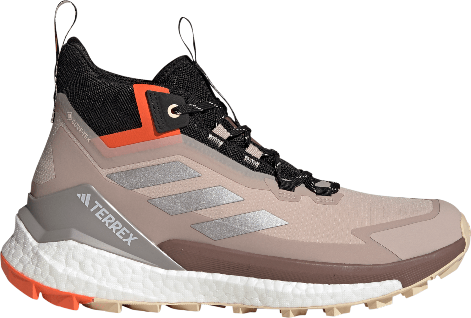 Adidas Men’s Terrex Free Hiker GORE-TEX Hiking Shoes 2.0 Wonder Taupe/Taupe Met./Earth Strata