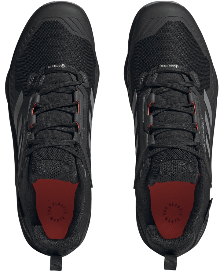 Adidas Men's Terrex Swift R3 GORE-TEX Shoes Core Black/Grey Three/Solar Red Adidas