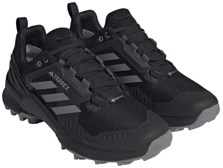 Adidas Men's Terrex Swift R3 GORE-TEX Shoes Core Black/Grey Three/Solar Red Adidas