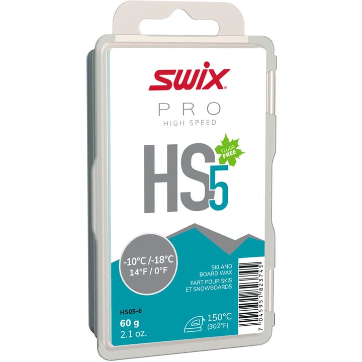 Swix HS5 Turquoise, -10°C/-18°C, 60g Swix