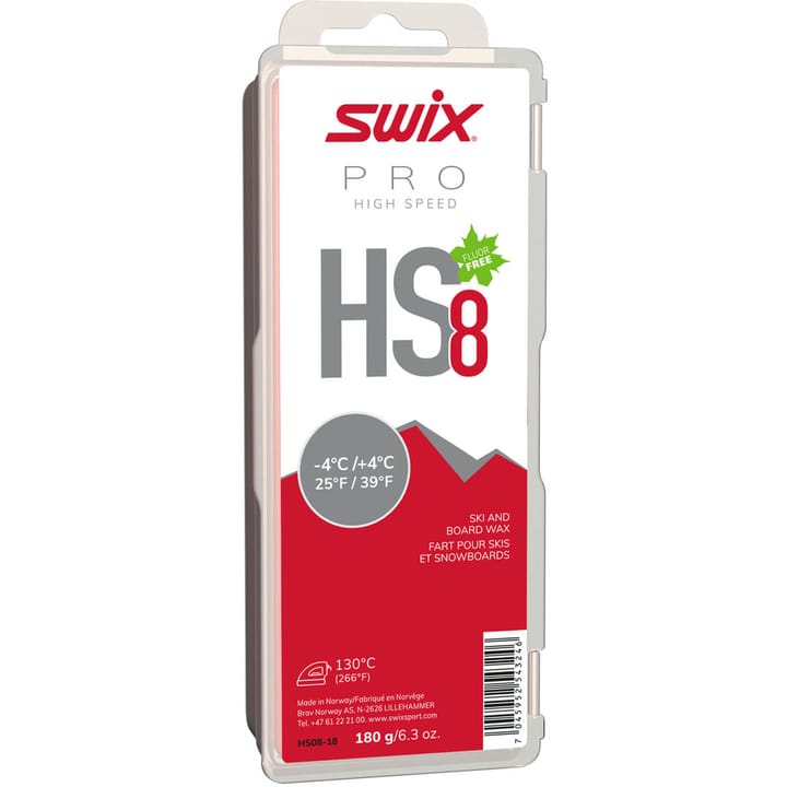 Swix HS8 Red, -4°C/+4°C, 180g Swix