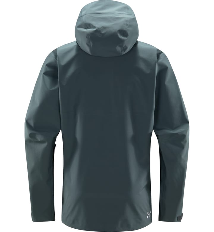 Haglöfs Men's Front Proof Jacket Steel Blue Haglöfs Haglöfs Men's Front Proof Jacket Steel Blue Haglöfs