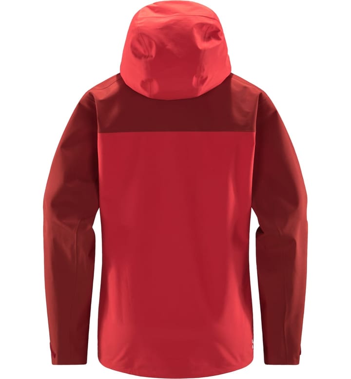 Haglöfs Front Proof Jacket Women Poppy Red/Corrosion Haglöfs