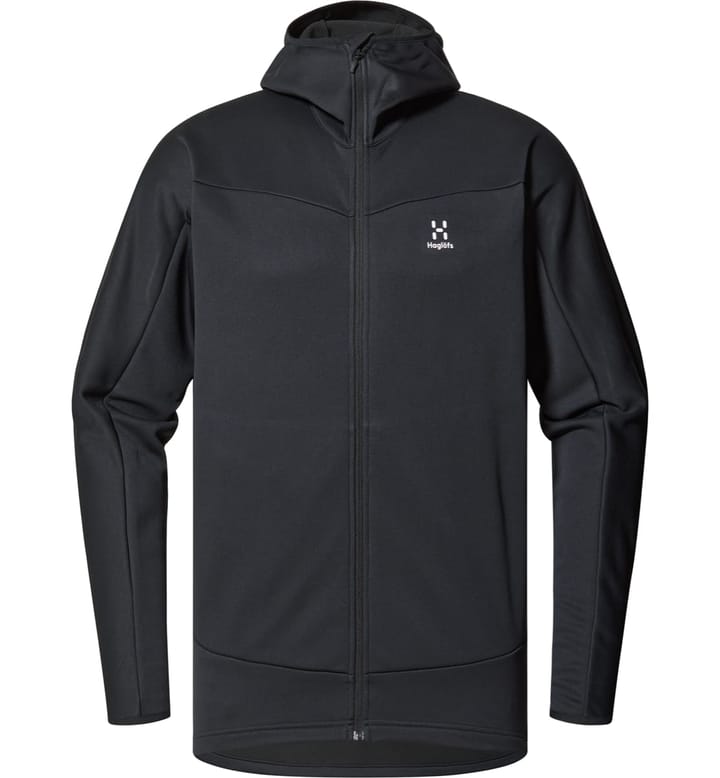 Haglöfs Men's Frost Mid Hood True Black Solid Haglöfs