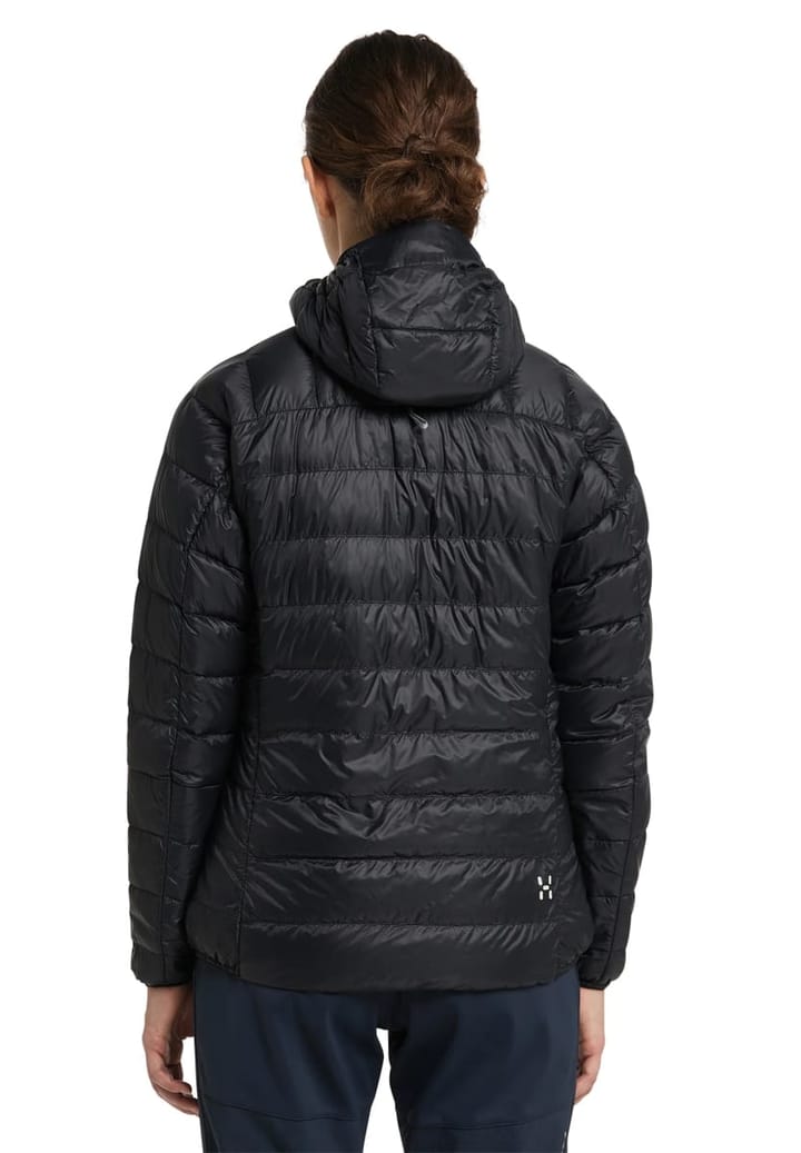 Women's L.I.M Down Hood True Black Haglöfs