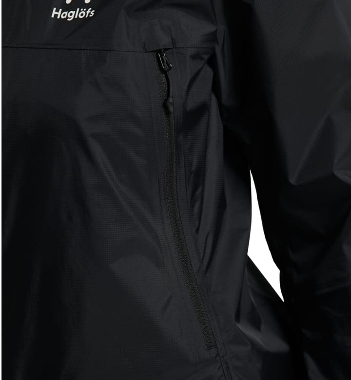 Women's L.I.M Gore-Tex II Jacket True Black Haglöfs