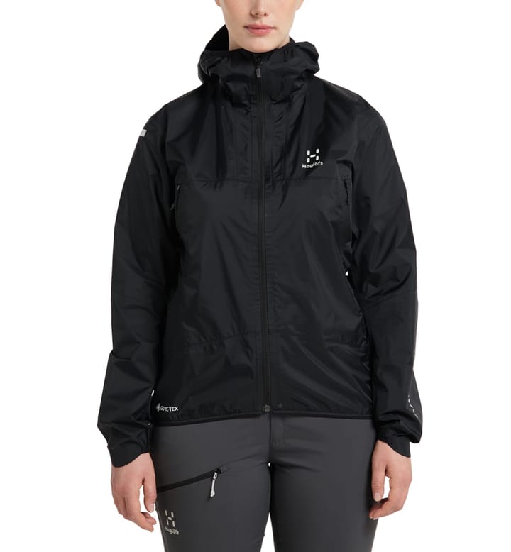 Women's L.I.M Gore-Tex II Jacket True Black Haglöfs