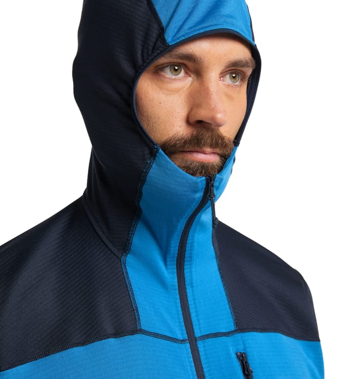 Haglöfs Men's L.I.M Mid Fast Hood Tarn Blue/Nordic Blue Haglöfs