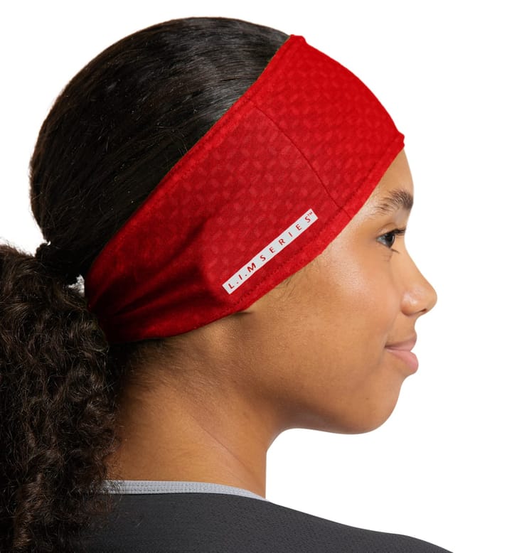 Haglöfs L.I.M Quickdry Headband Poppy Red Haglöfs