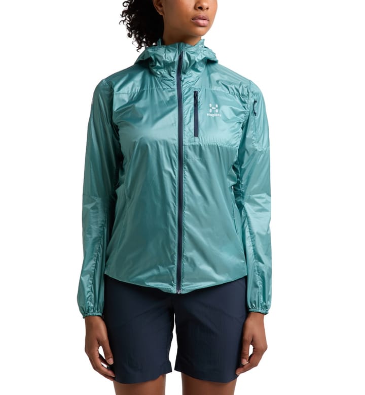 Haglöfs Women's L.I.M Shield Hood Frost Blue Haglöfs